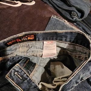 Ariat m4 low rise boot cut FR jeans 38x30